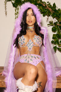 Lilac Fantasy Carnival Bra